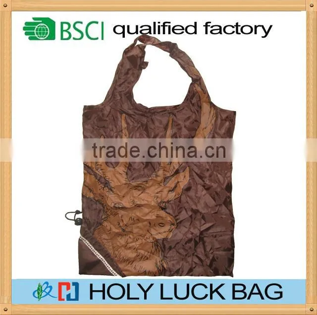 New fashion eco friendly polyester stain resistant folding bag