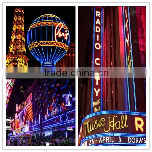 2016 new design 110-230V high brightness led neon flex light