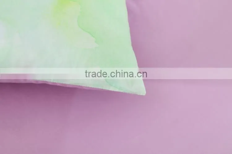 Modern 100% Cotton Purple Bedding Set Digital Printed