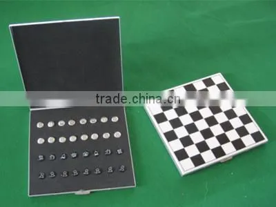 mini Metal Domino with dots including 32pcs