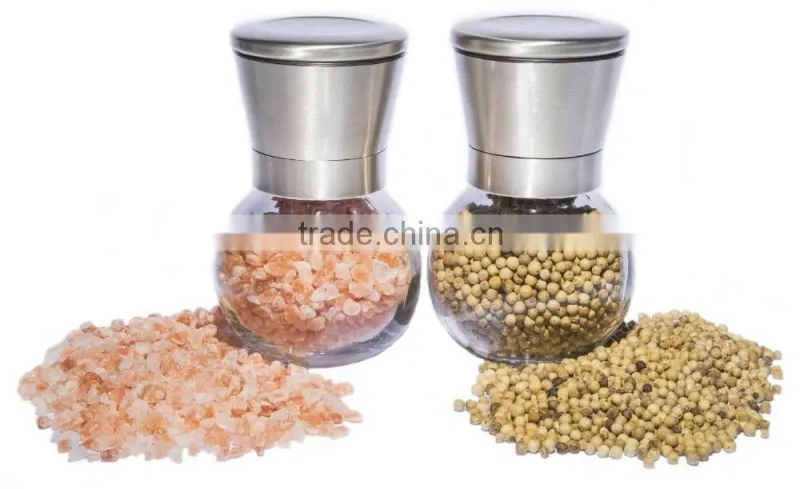 Pepper Mill Glass Pepper Grinder
