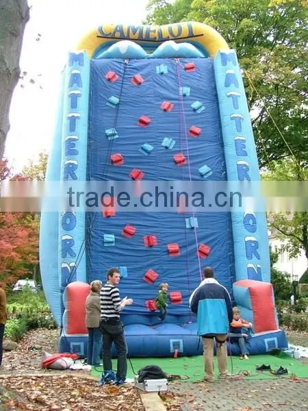 outdoor inflatable climbing wall for team building with CE