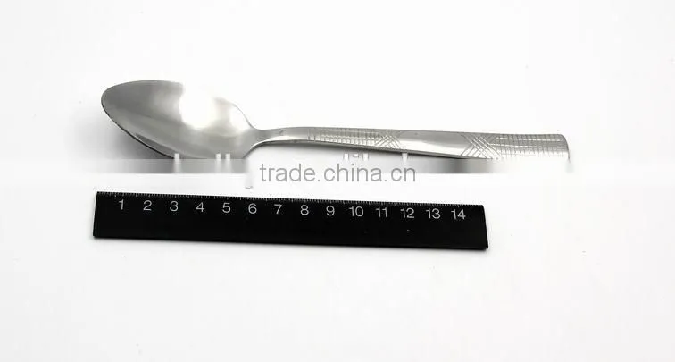 China innovative stainless steel soup spoon & cutlery