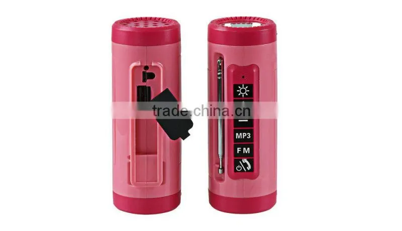 New Mp3 Phone Music Player Laptop Computer PC USB Speaker with led flashlight