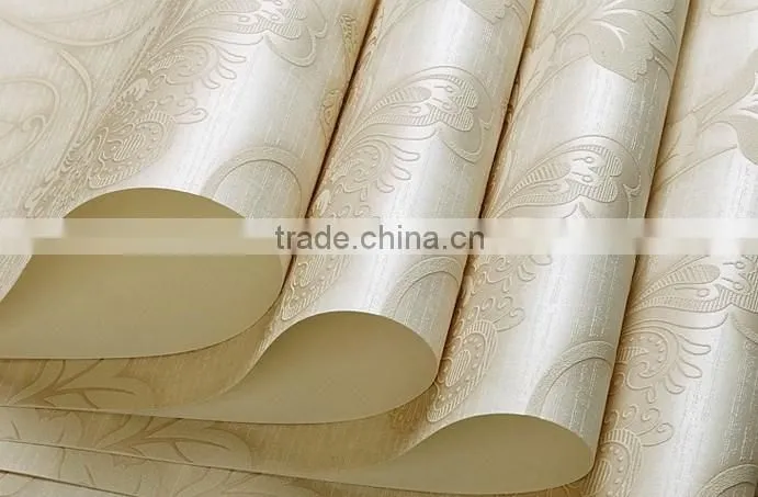 Country Style Beauty bedroom decoration big flower wallpaper