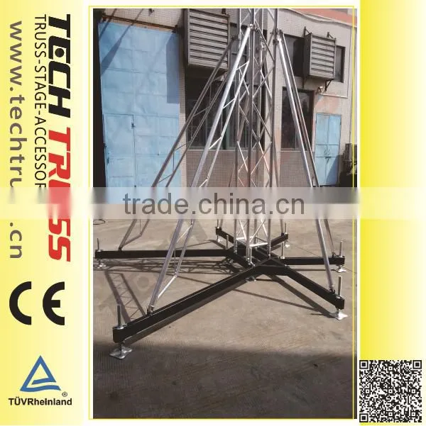 SPT-5 Height 8m Loading 800kg Material 6082-T6 line array Speaker Tower