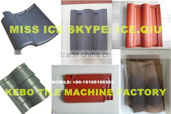KB-125C different type Concrete roof tile making machine