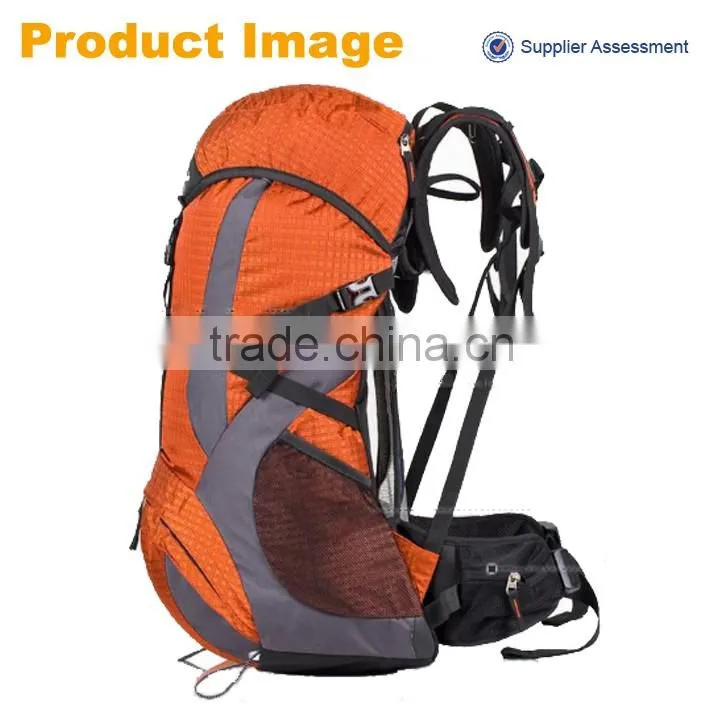 China wholesale climbing mountain backpack, 2016 Unisex outdoor trekking backpack