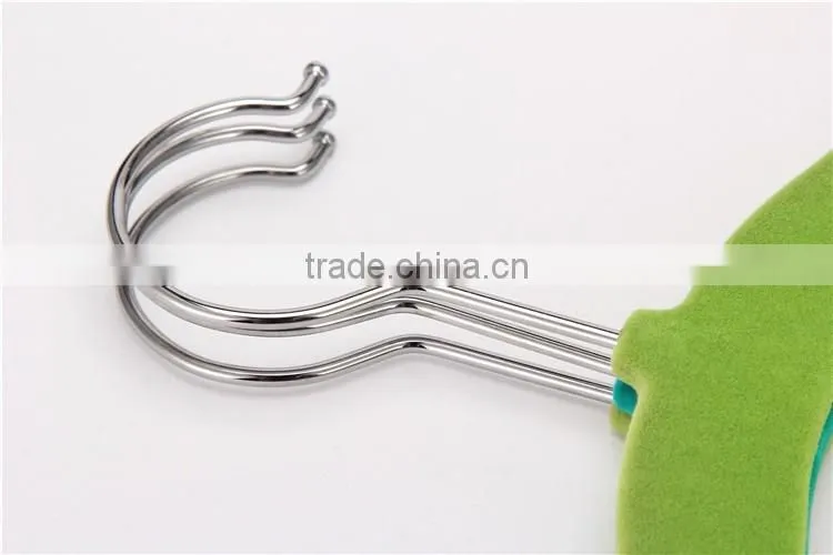 Standby Velvet Flocked Pants Hanger For Kids