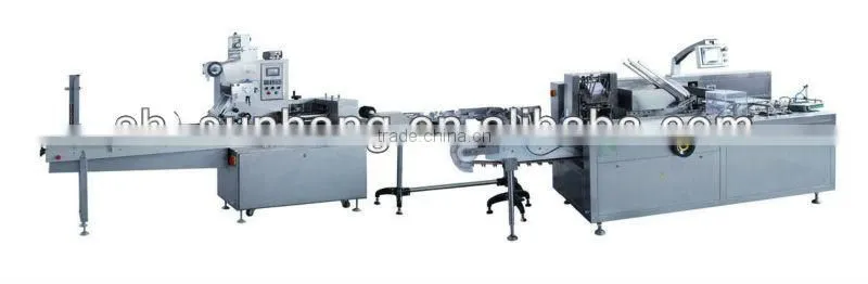 JDZ-100L Automatic Pillow Package Cartoning Machine Production Line