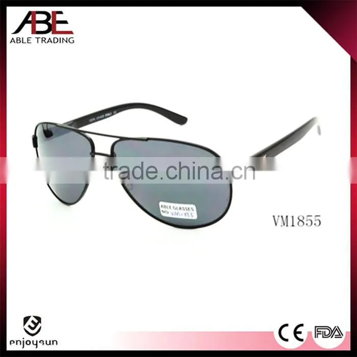 2016 retro classic fashion uv400 lens polarized European style glasses metal sunglasses eyewear