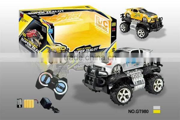 BEST GIFT! NEW RC CAR WITH BIG WHEELS(BATTERY INCLUDED)