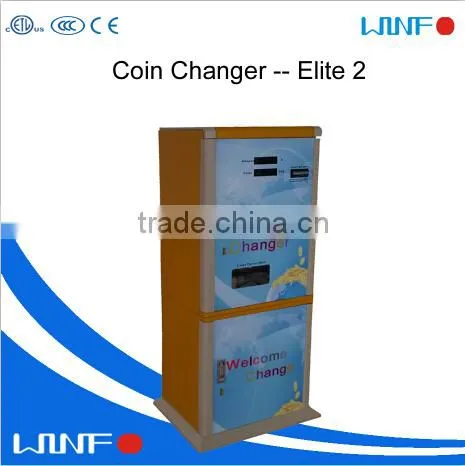 Hot sales ! Dispenser Coin Machine Change Money /Cash Exchange Machines