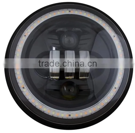 New design 50W 7" LED headlight for Jeep Wrangler