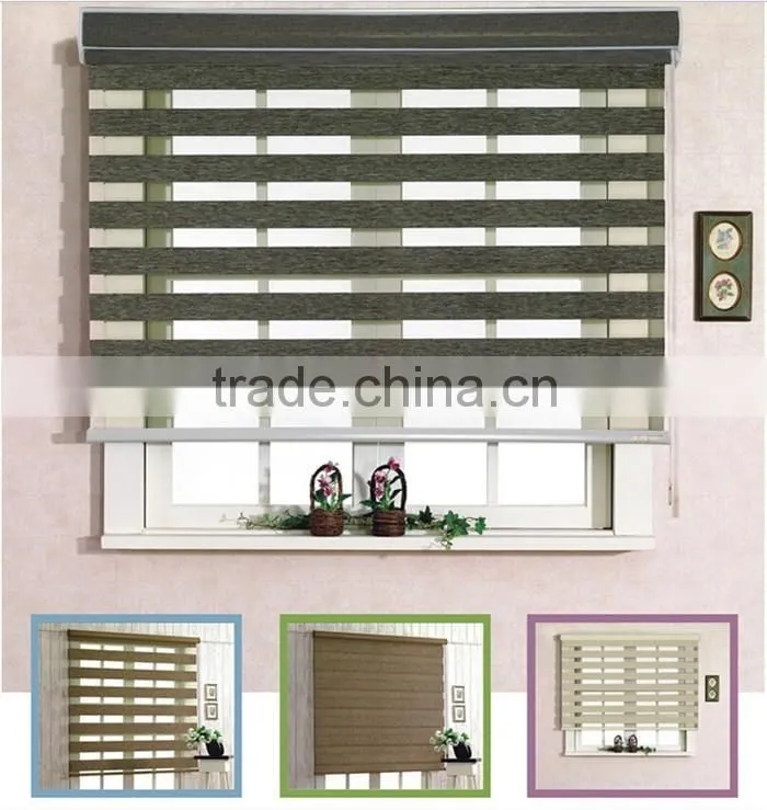2016 latest designs zebra rolling shutter window door used