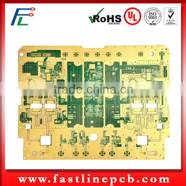 8 Layer Enig with Gold Finger Rigid HDI PCB