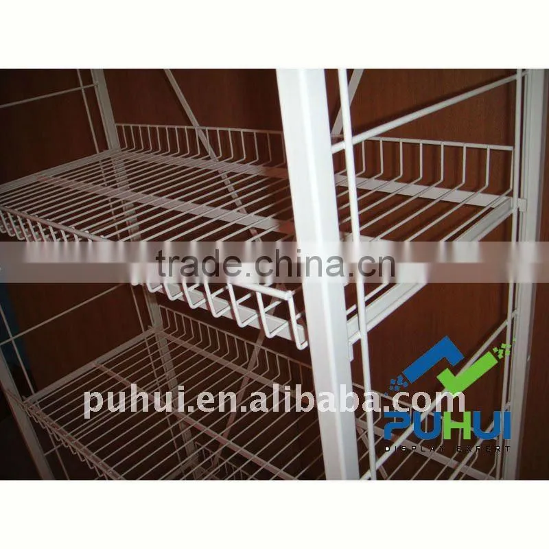 4 layers heavy duty wire shelf rack with trade assurance