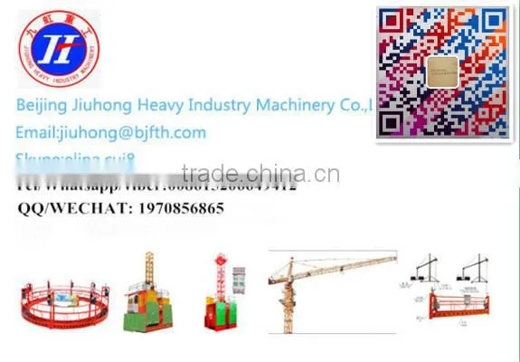New TC5013 dismantle tower crane, 5t tower crane