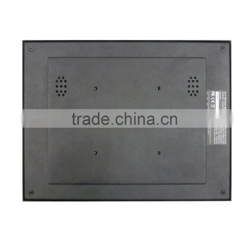 OEM accept 1024*768 high resolution 12.1 sunlight readable ip65 touch screen monitor