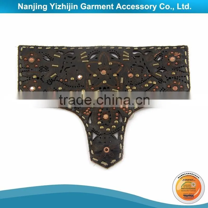 New Design China Supplier Fake Leather Labels Patches