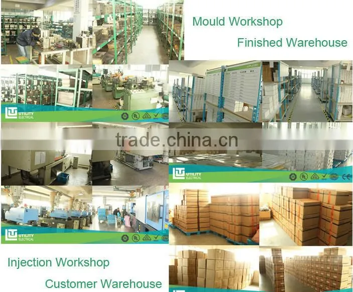 Industrial Power Din Rail terminal block Newest UTL JUT10-50 KE61 Al/Cu Terminal Conductors