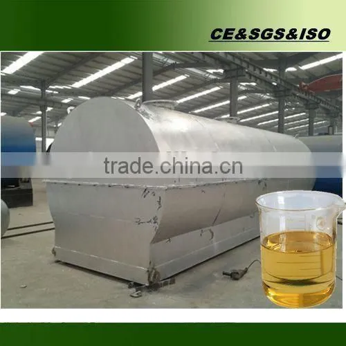 Large export Crude oil to diesel distillation machine by Vacuum pressure