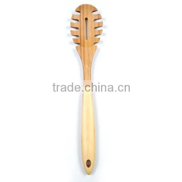 Bamboo wood tasting mixing caddy spoons