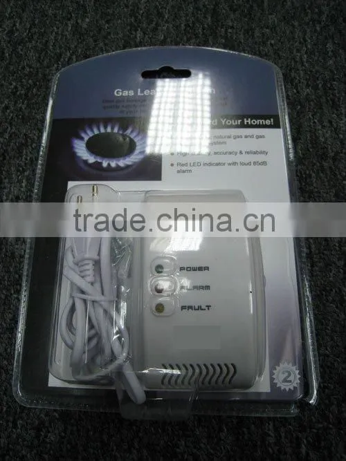 Combustible gas detector fire alarm for independent or network