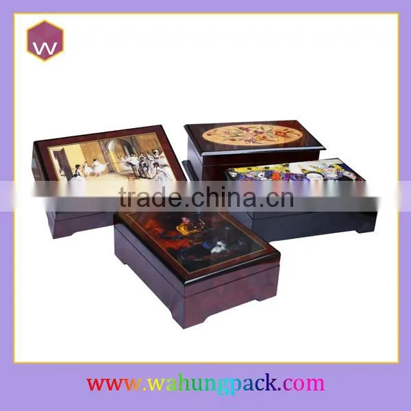 Handicraft Wooden Music Box Child Custom Childrens Musical Boxes