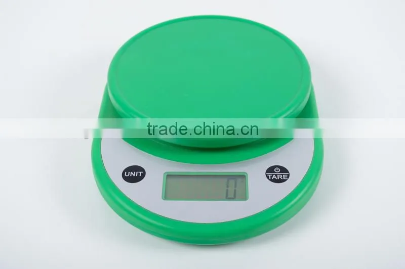 ABS material digital kitchen scale electronic food scale