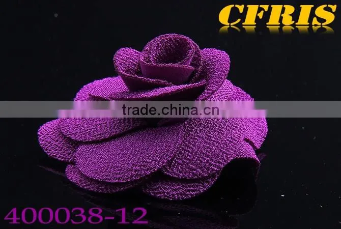 No Needle Flower Lapel Pin,Attractive Muti-Color Lapel Pin
