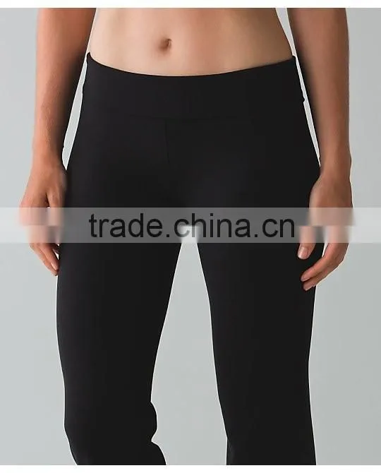 Custom fashion breathable Skinny yoga pants for women in fitness sportswear