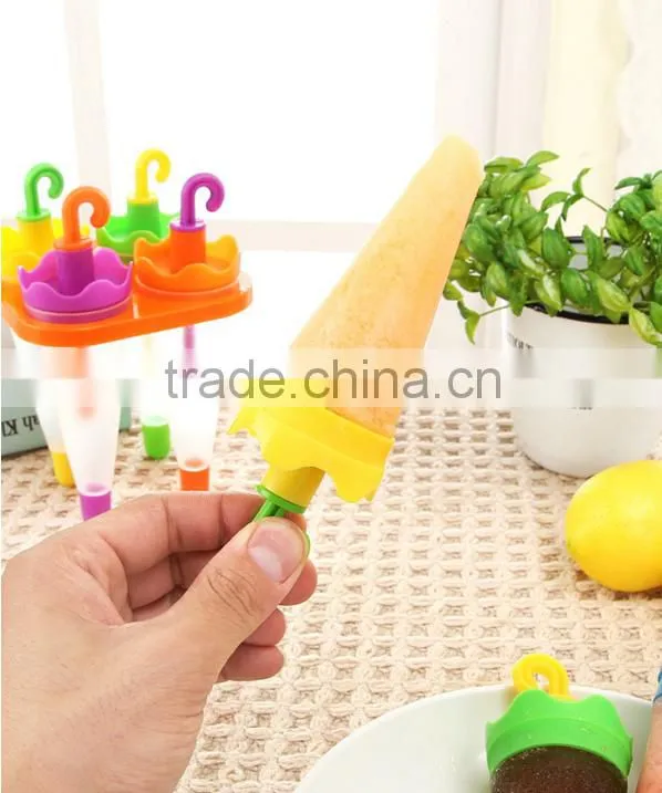 plastic ice lolly mould ice box for summer