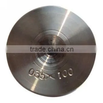 polycrystalline flat wire drawing die