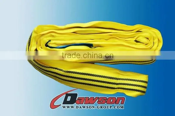 China polyester round sling/pipe lifting sling