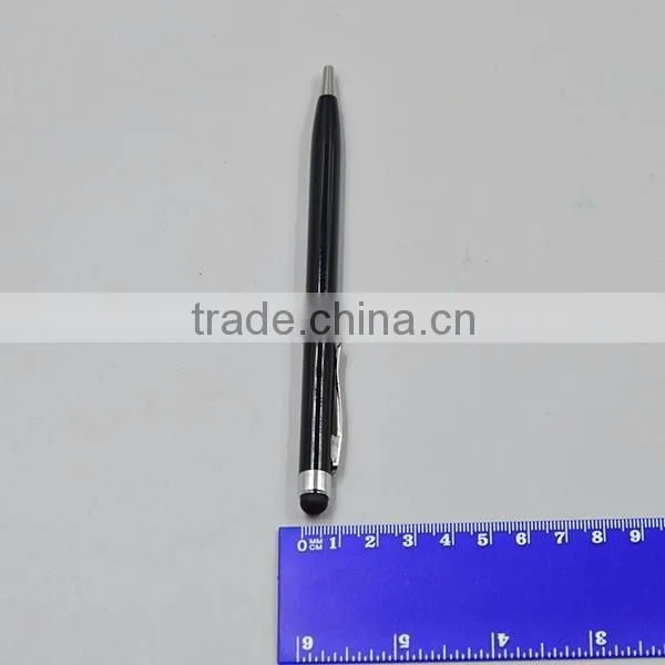 Glossy Disposable Stylus Ball Pen for Promotion