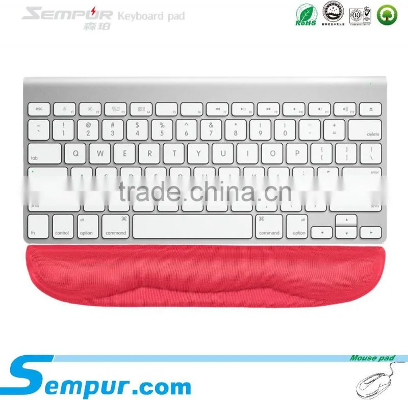 SEMPUR PU gel keyboard wrist pad for laptop