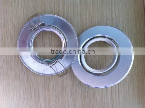 Aluminum gu10 MR16 lamp holder for ceiling lamp