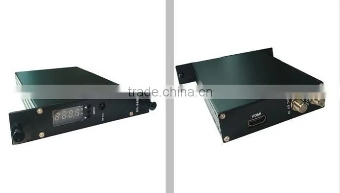 HD DVB-C Qam Modulator RCA to RF Modulator HD DVB-T Modulator 16x1