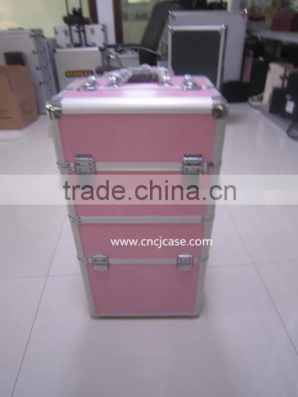 aluminum trolley make up case,aluminum rolling hairdressing case,aluminum trolley cosmetic case