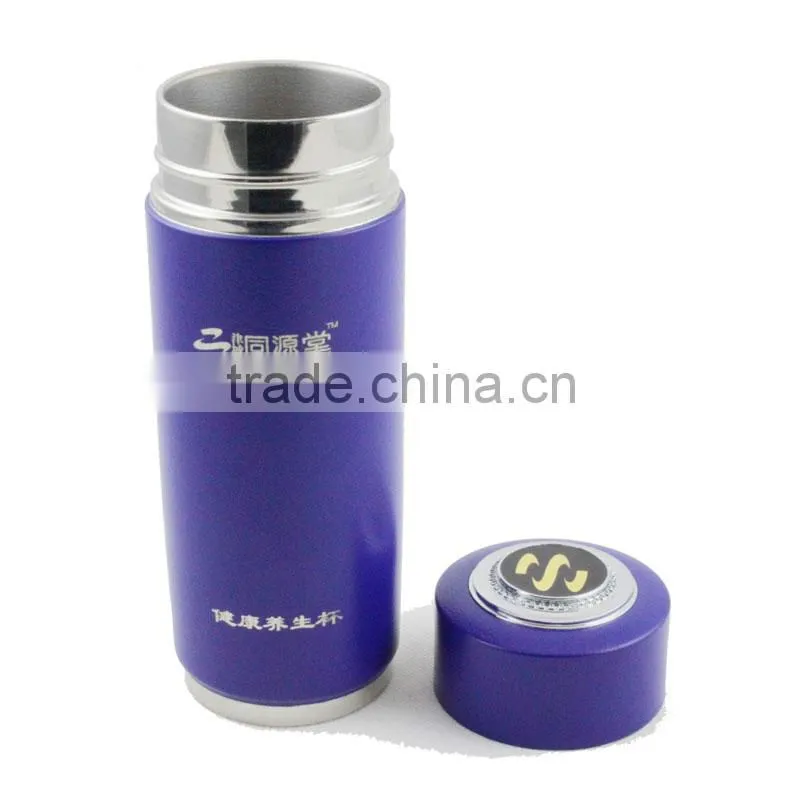Magnetic therapy elder health care energy nano alkaline thermos water flask