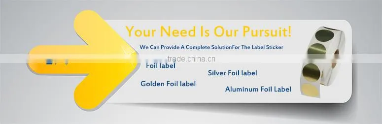 2D /3D effect square non-drying holographic film aluminum foil sticker