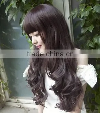 Long hair wigs free lace wig cap peluca peruca cosplay Synthetic hair Wigs