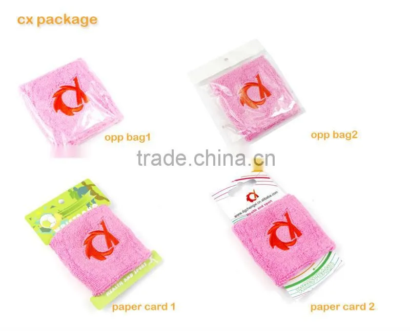 2016 green blue orange mix color Sports Cotton Wristband
