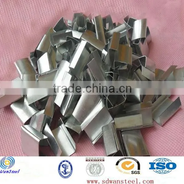 galvanized steel Packing Strap and Clip For 12.7-40MM