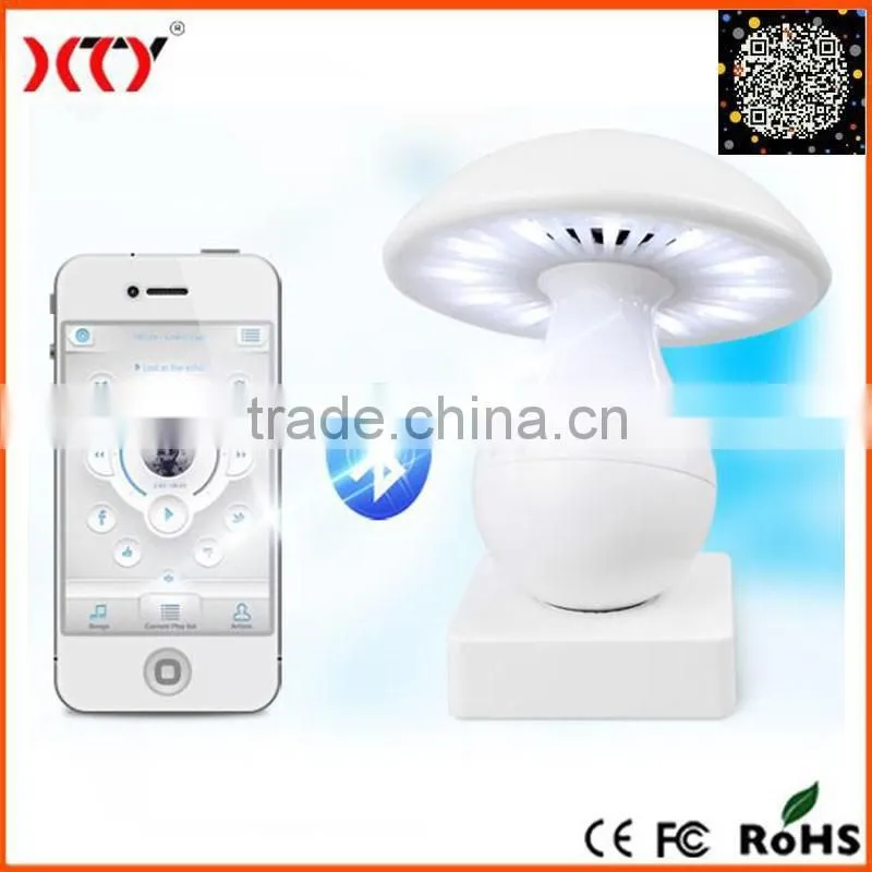 2016 Smart Bluetooth Speaker Wireless Mushroom Mini Speaker factory huge storage