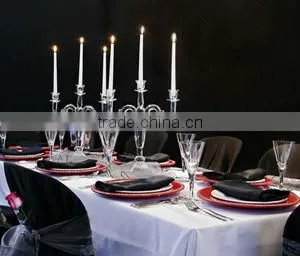 3 arms table candelabra