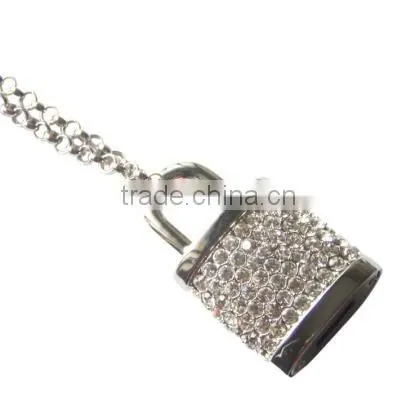 Hot !!! jewelry heart pendrive in different color