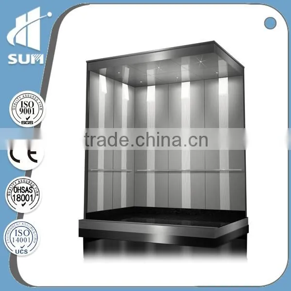 Zhejiang elevator manufacturer glass cabin elevator