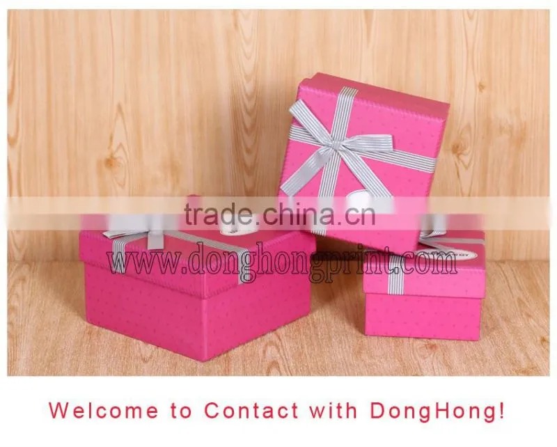 Empty new design chocolate boxes packaging